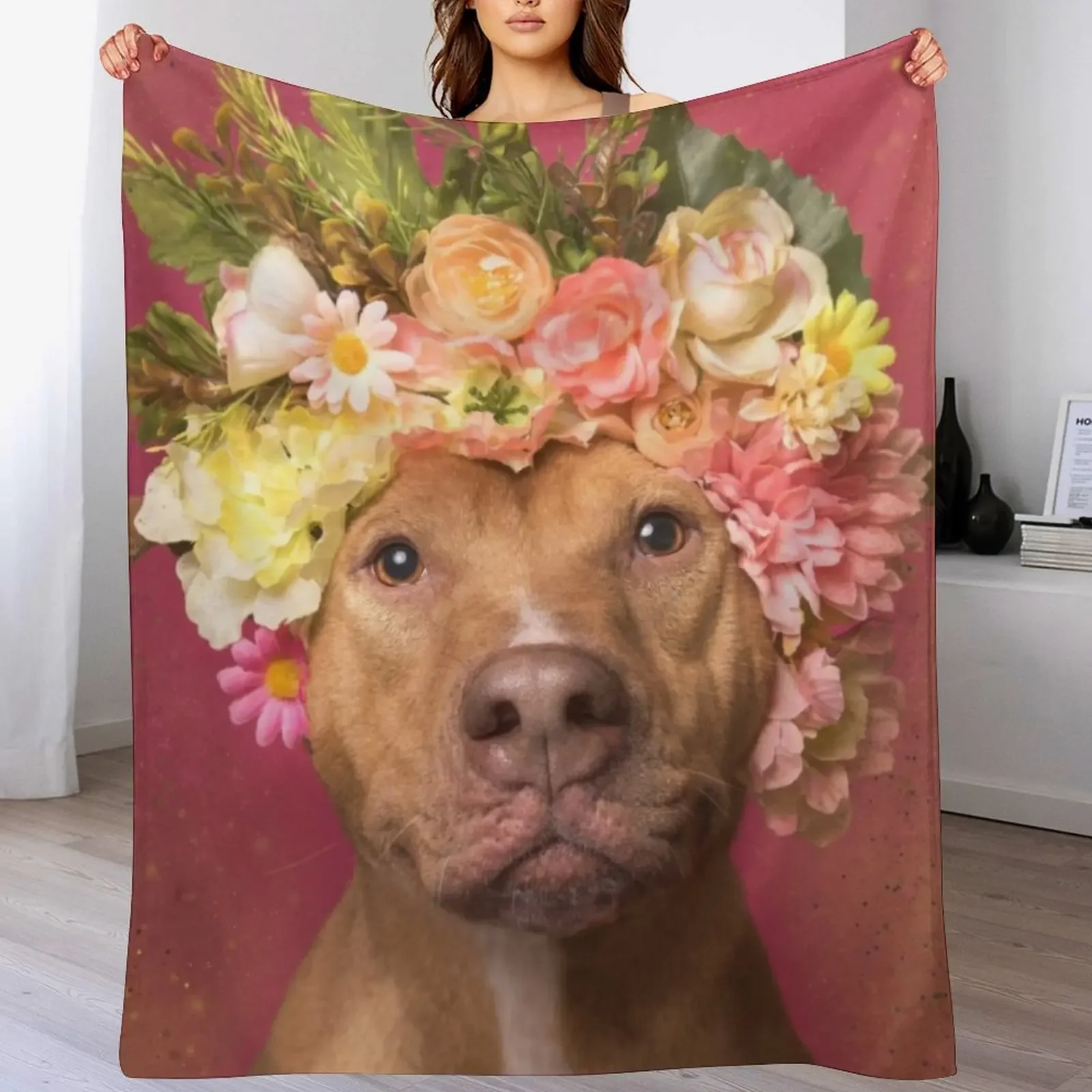 Flower Power: Одеяло Ashley пушистое одеяло для дивана на зиму лохматое