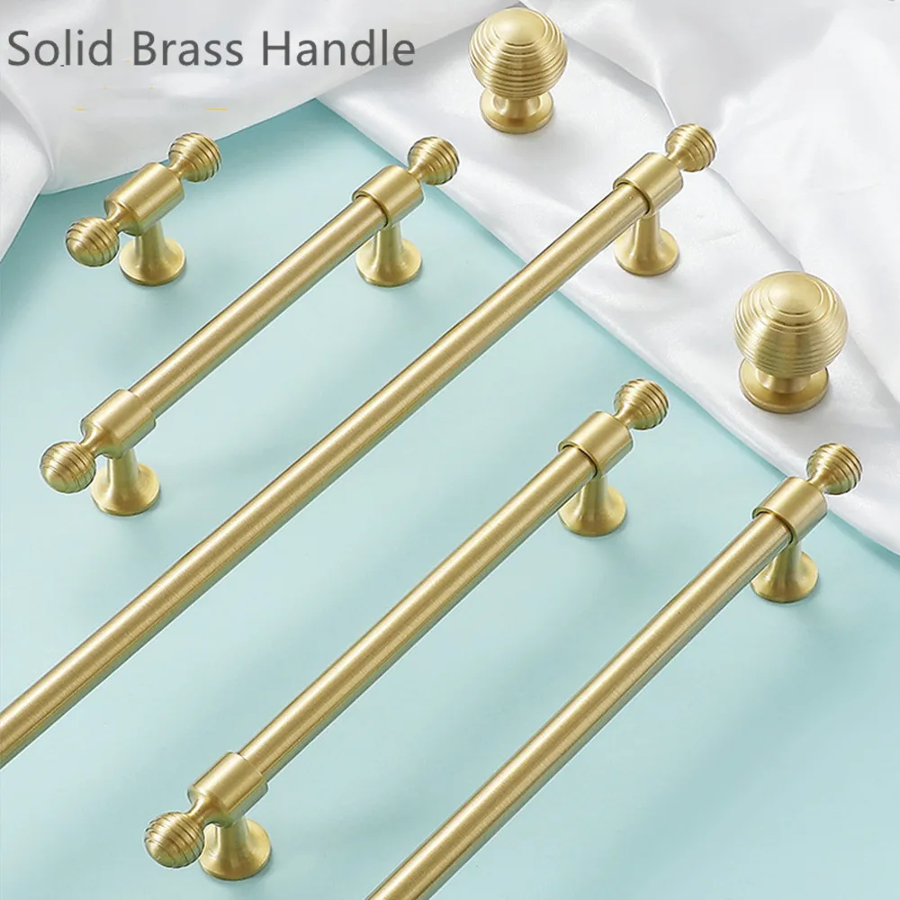 128 160 224 320 мм современная мода высокое качество твердая латунь шкаф кухонный