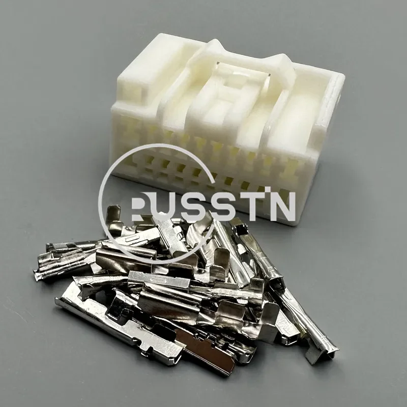 1 комплект 20-контактных автомобильных жгутов проводов переменного тока в сборе, автомобильные разъемы 7283-5843