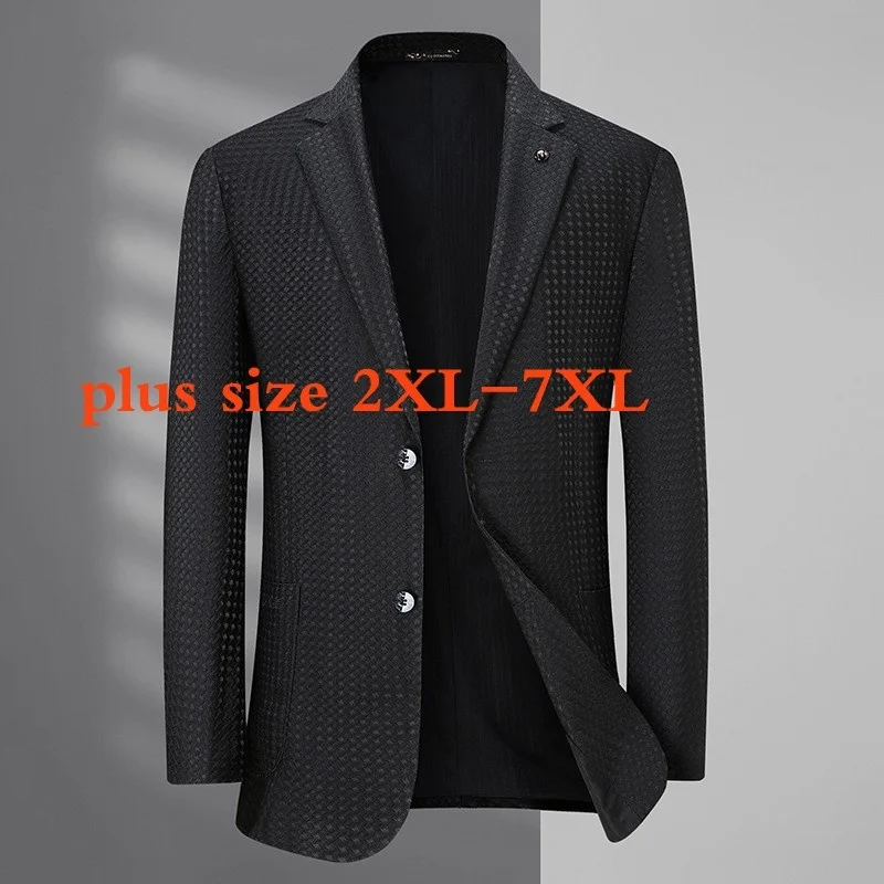 

Bridegroom Fashion Men New Dress Arrival High Quality Suit Luxury Light Casual Spring And Autumn Blazers Plus Size 2XL-6XL 7XL