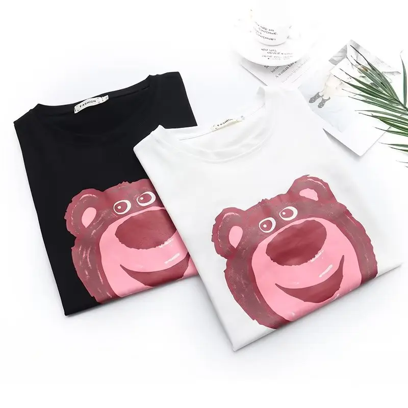 Женская футболка с коротким рукавом закрывающая живот летняя одежда для полных