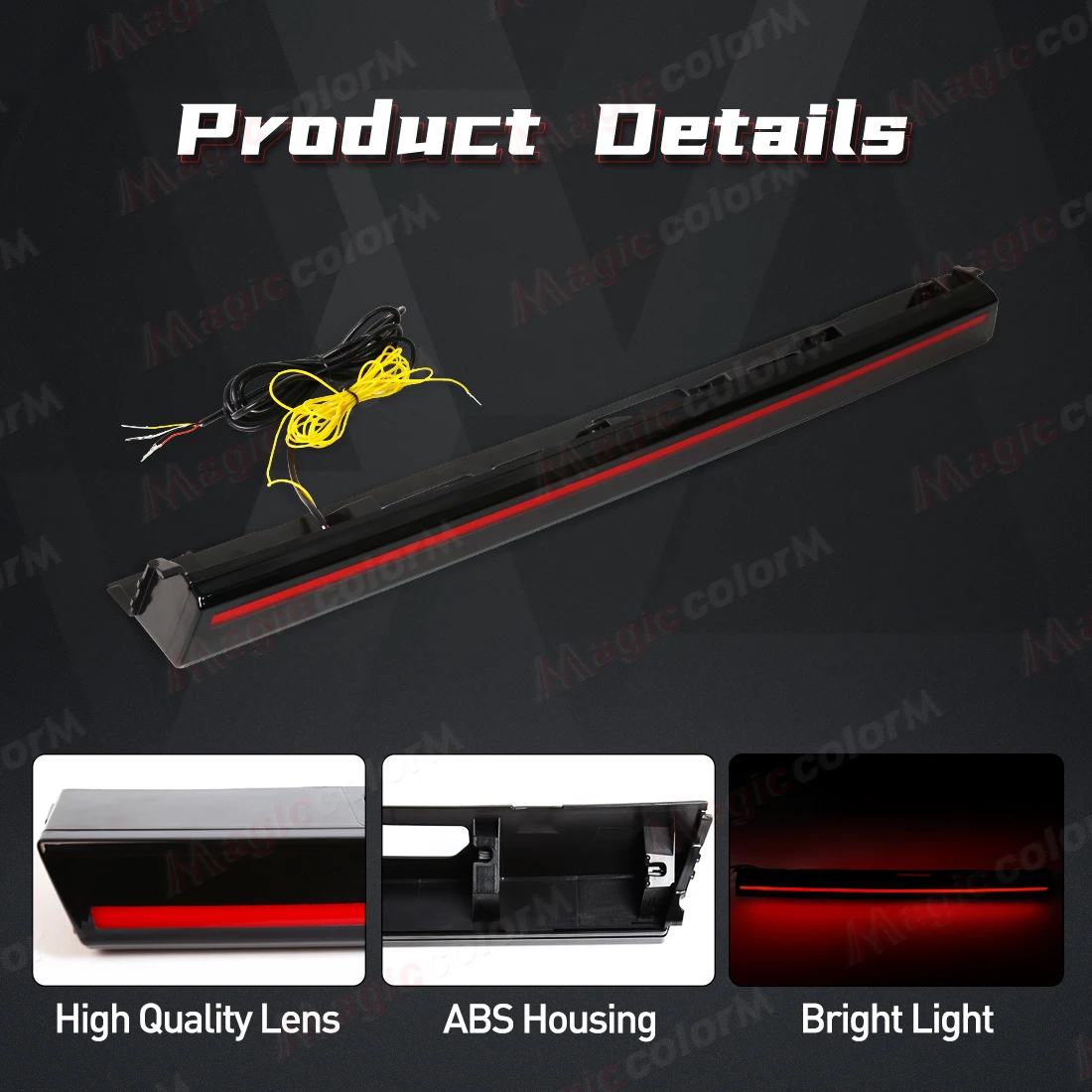 Светодиодный задний стоп-сигнал багажника для Toyota Yaris Vios Ativ 2022 2023 2024 динамический