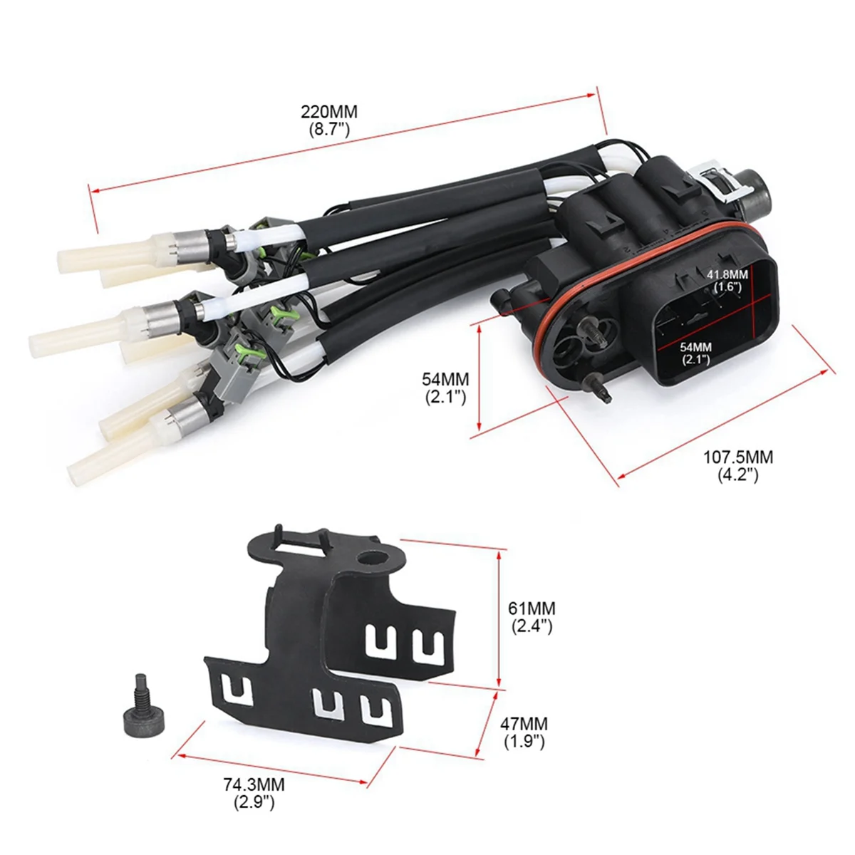 Автомобильная топливная форсунка 6-цилиндровая для грузовиков Chevy/GMC Vortec 4.3L V6 96-02