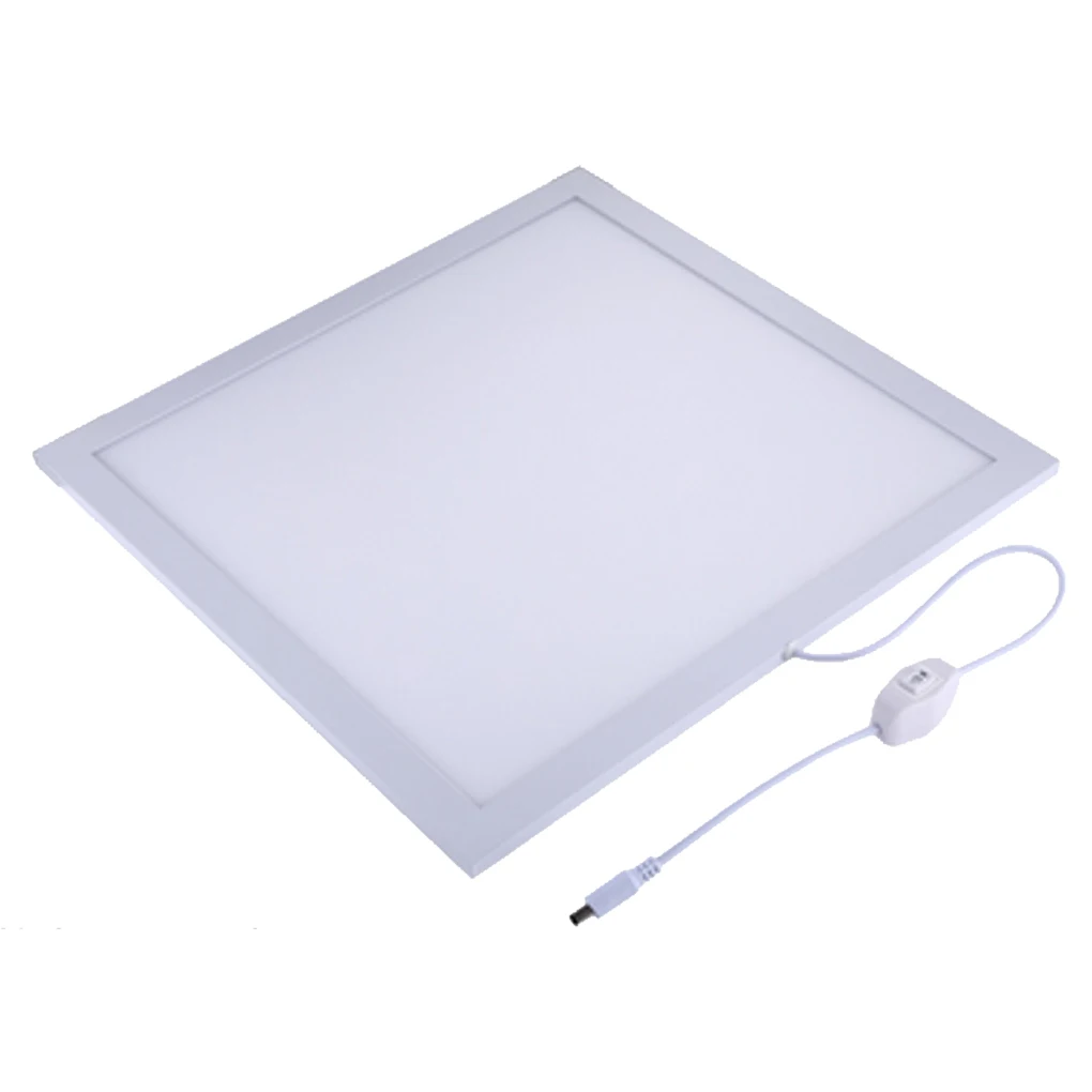 

Акриловый светодиодный светильник, портативная сменная квадратная лампа с регулируемым кабелем, для художественных украшений, макияжа, фо...