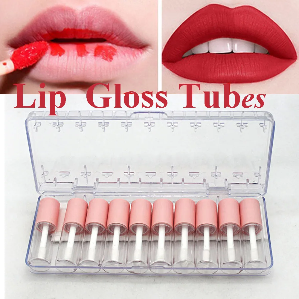 

Plastic Lip Balm Empty tube Travel Cosmetic Containers Lip Gloss Tubes DIY Lip Gloss Sample Bottles Refillable Bottles