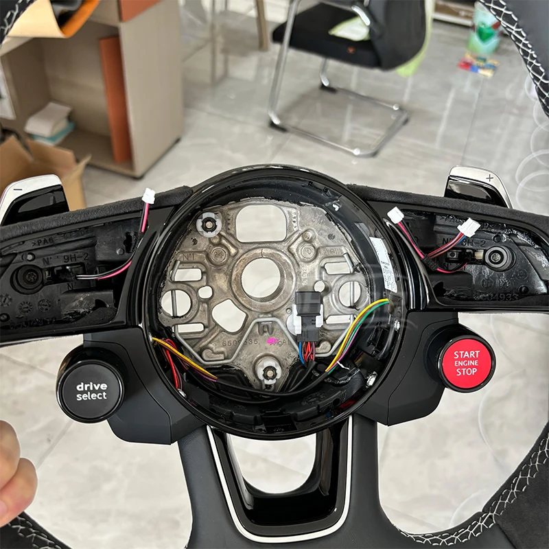 Рулевое колесо A3L полностью из кожи подходит для Audi A3