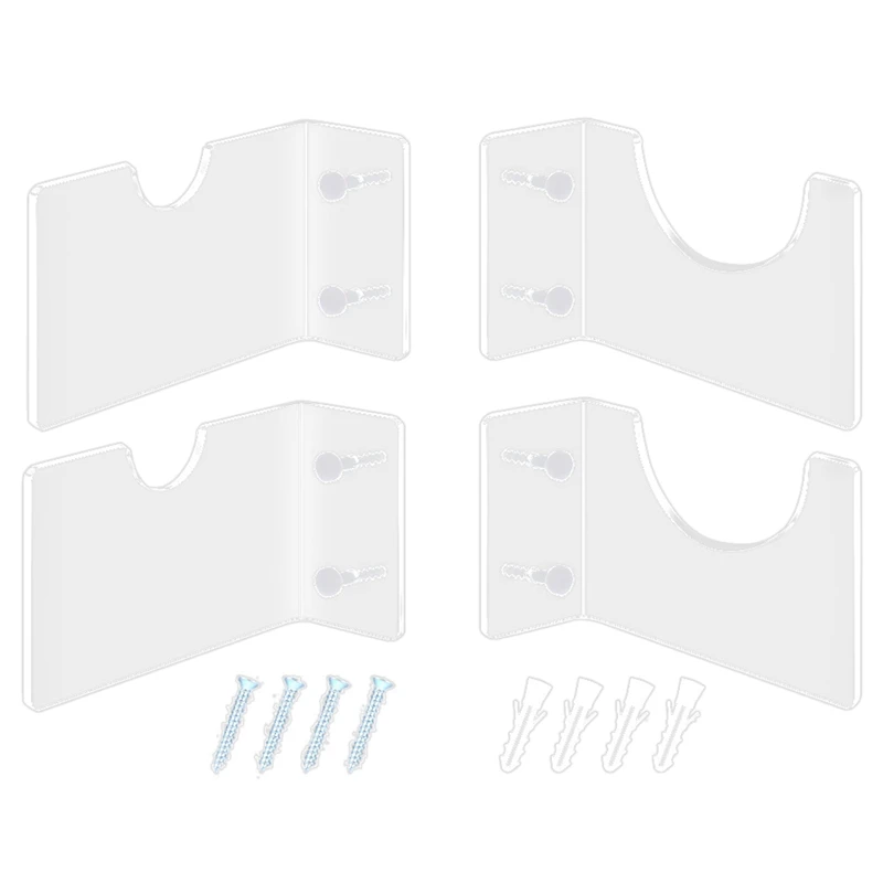 

Lightsaber Holder Wall Mount Lightsaber Display Rack Stand Clear Acrylic Light Saber Mount for Wall (2 Set)