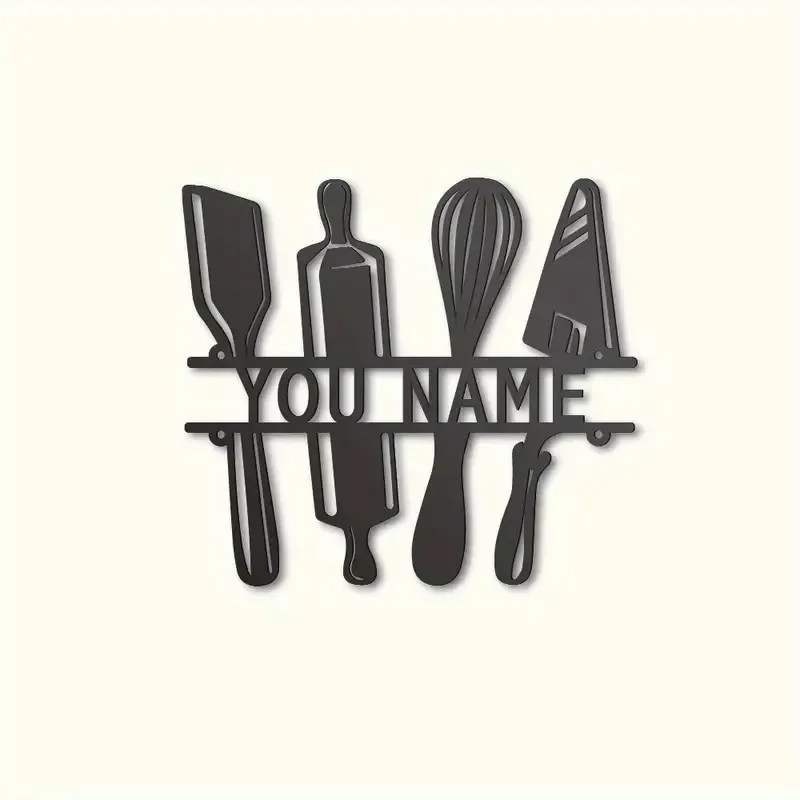 Декоративные металлические художественные знаки для кухни дома ресторана