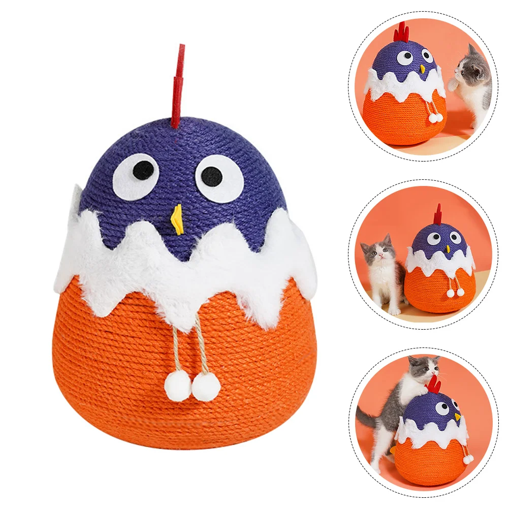 

Cat Toy Scratch Scratcher Scratching Corner Sisal Kitten Post Plaything Pet Toystumbler Anti Biting Pad Motion Grinding Claw