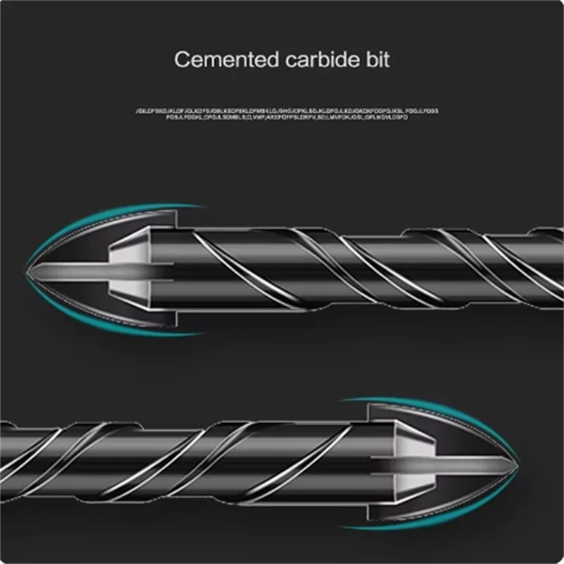 Набор сверл для шестигранной плитки 5/6/8 мм 10 шт