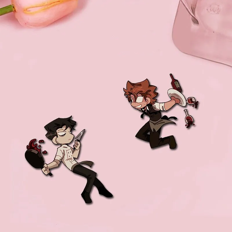 Брошь с мультяшным значком