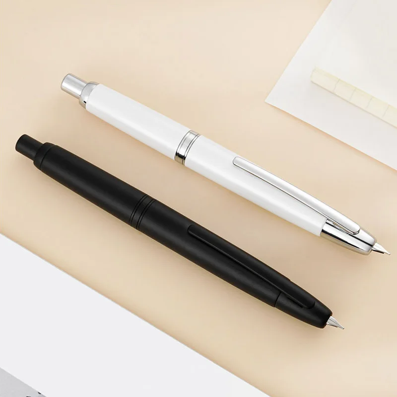 Ручка перьевая JinHao 10 матовая черная F/EF перо Канцтовары для школы и офиса