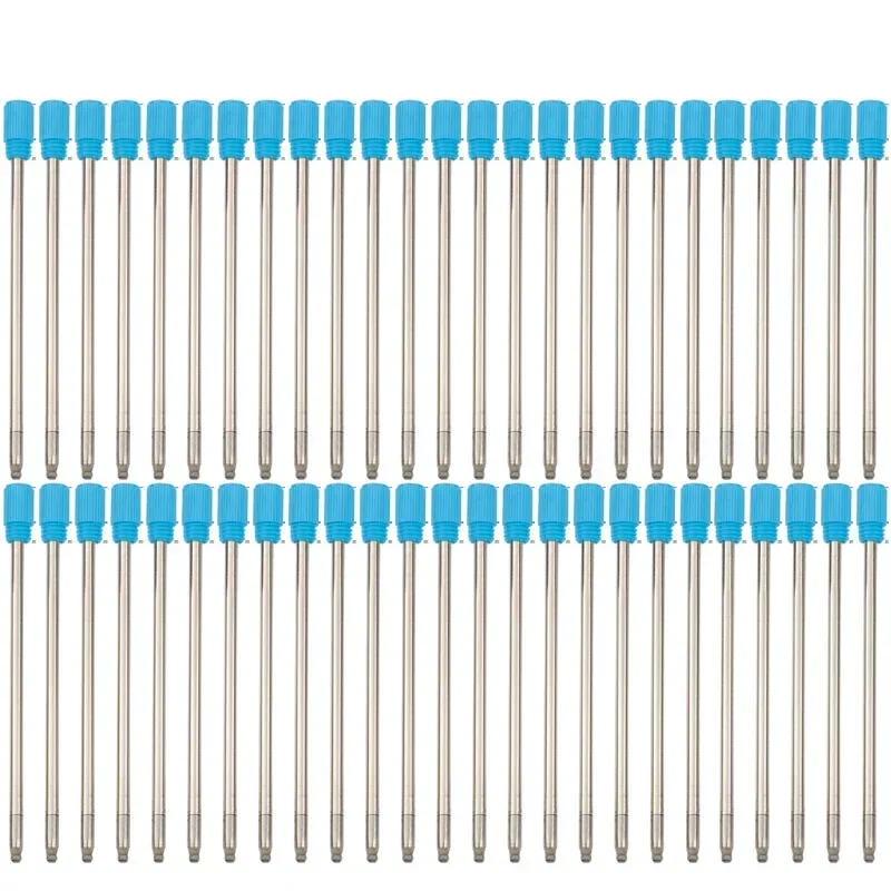 Металлические стержни для ручек 70 мм, синие/черные
