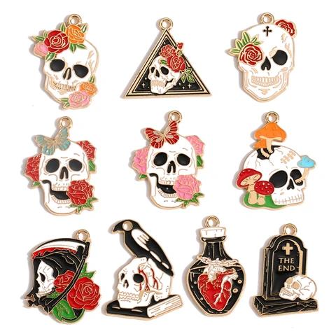 Подвески-талисманы YuenZ, цинковый сплав, 5 шт.