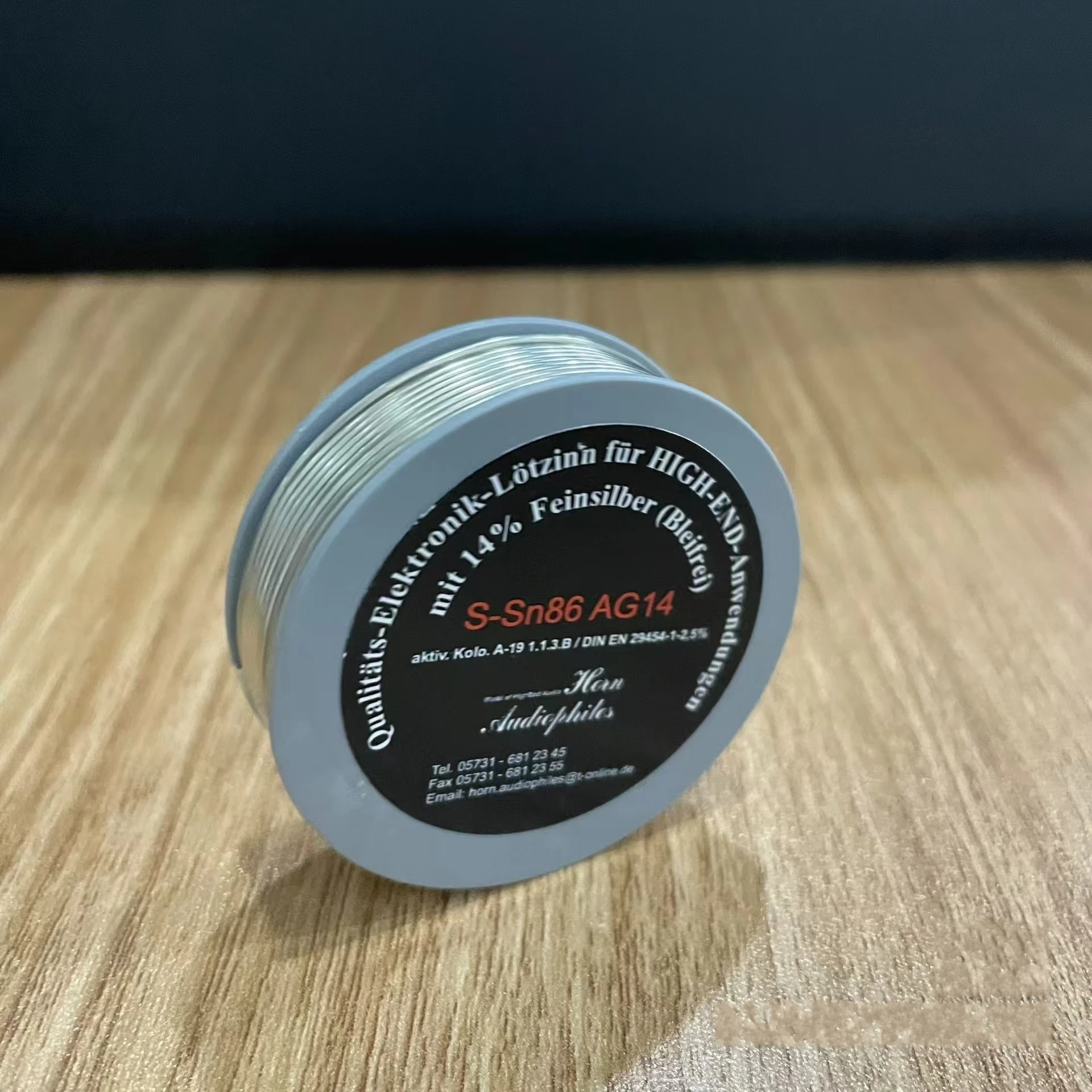 

AG High-End Audio Fever Серебряный паяльный провод 14% серебра 1,0 мм