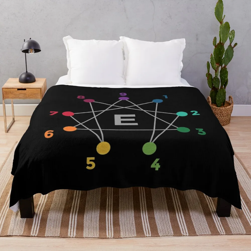 

Enneagram of PersonalityThrow Blanket Microfiber Fabric