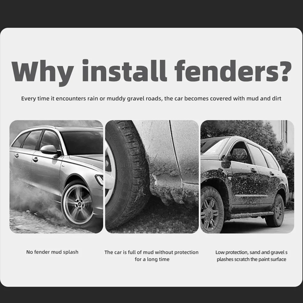 Рисунок 2 - Брызговики зимние для Tesla Model