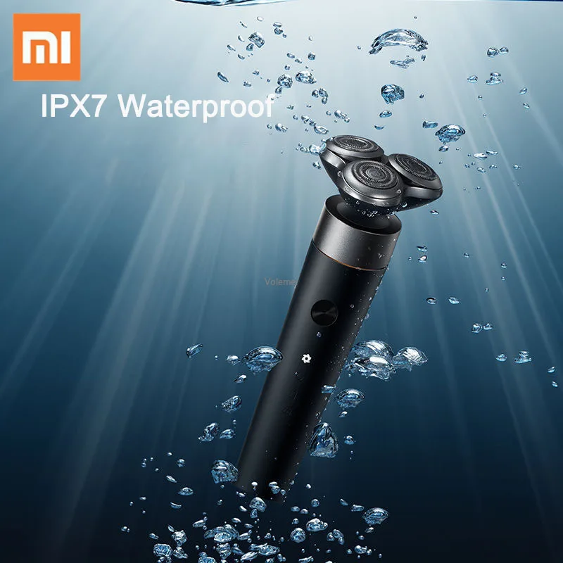 

Xiaomi MSN 3D Electric Shaver Men Razor Beard Trimmer Shaver Waterproof Wet & Dry Dual Beard Cutting Machine Use Reminder