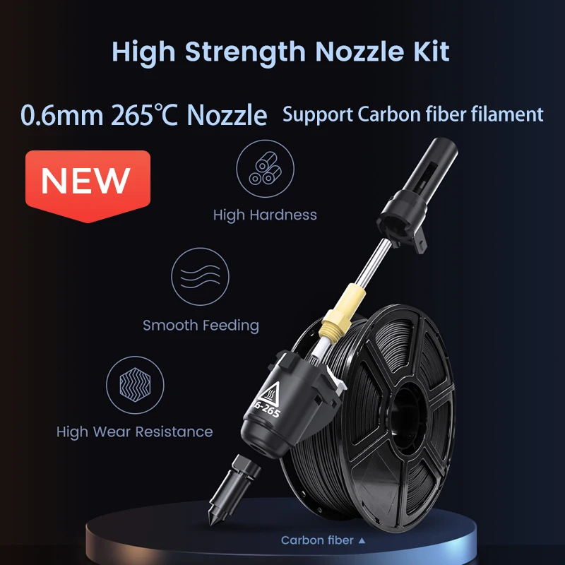 Фото Насадка Flashforge для 3D-принтера Adventurer 3 Series (AD3/ AD3C/AD3 Lite), сопло 0,4 мм, 0,6 ℃, 265 ℃ №3
