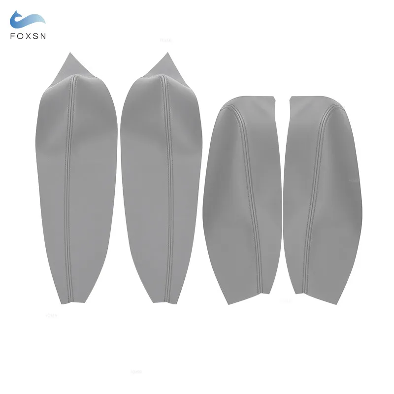 

Кожаные автомобильные аксессуары из микрофибры, накладка на подлокотник для внутренней двери, защитная наклейка для Renault Megane 3