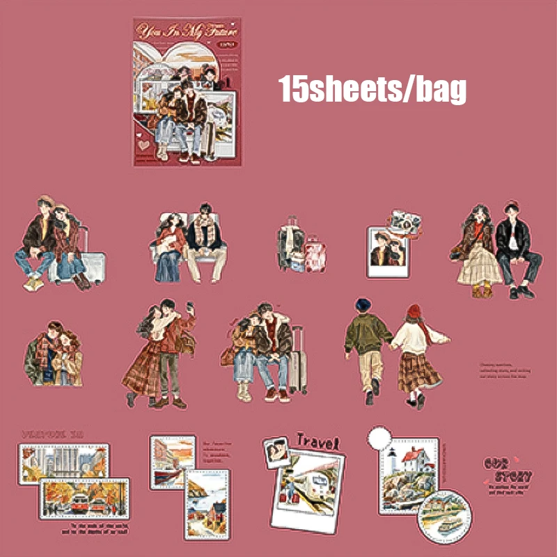 

Наклейки Mr.Paper 15 листов