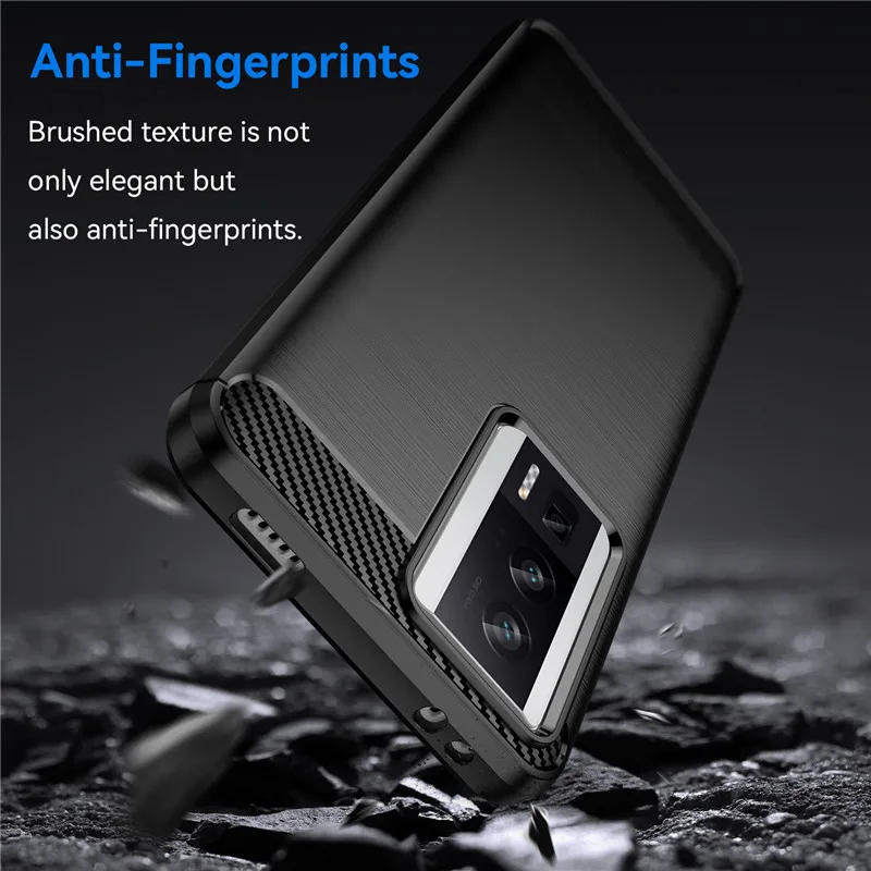 For Xiaomi Redmi K60 Pro Case Redmi K60 Cover 6.67 Inch Carbon Fiber Shockproof Silicone Bumper For Redmi K60E K40 K50 K60 Pro