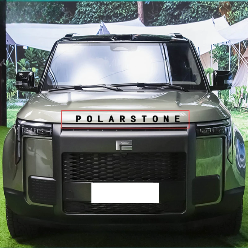 Для BAIC JISHI polestone 01 Персонализированная модификация металлическая наклейка
