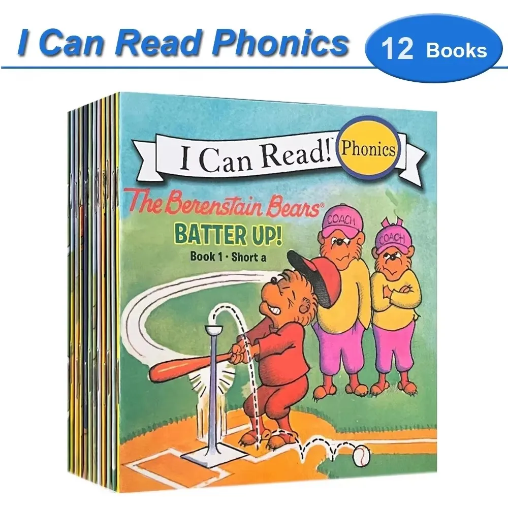 

Набор из 12 книг "I Can Read" для детей 5-8 лет
