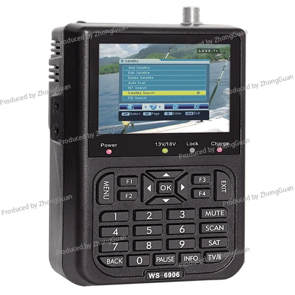 SATLINK WS-6906 DVB-S Satellite Finder Высокое разрешение Star