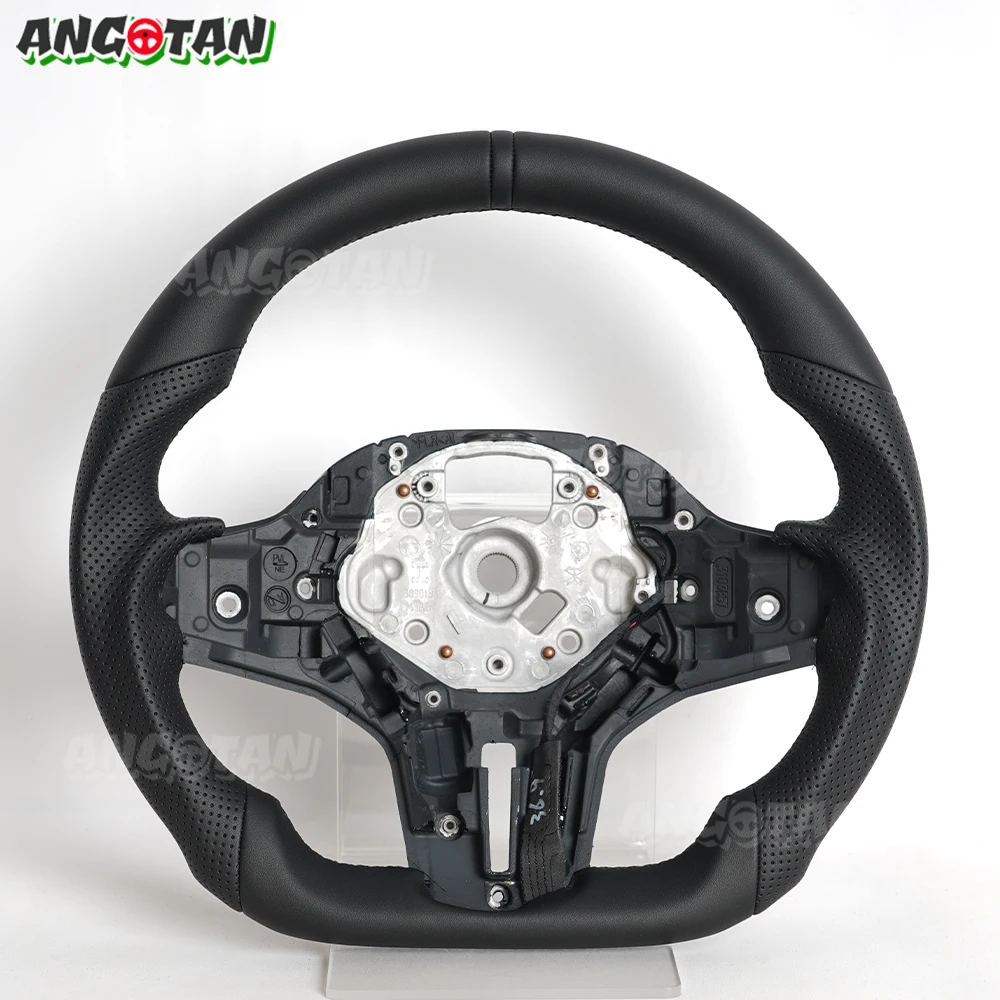 

Кожаный руль с подогревом для BMW M3 G80 M4 G82 M5 F90 M8 X3M X4M X5M X6M F97 F95 F96 G20 G30 G22 G01 G02 G05 G06
