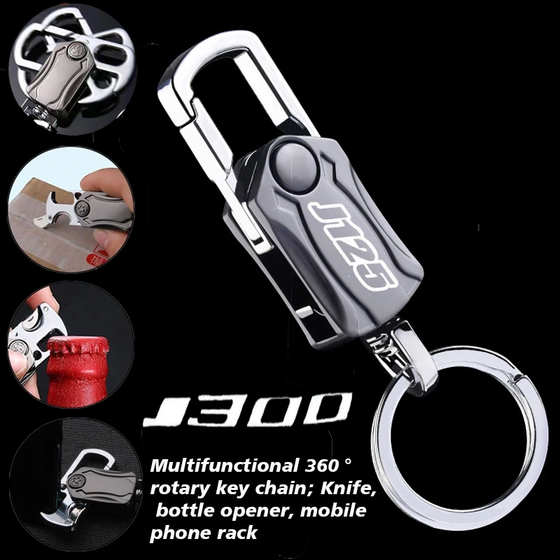 

Motorcycle Keyring Multifunction Key Ring Keychain For KAWASAKI j125 J 125