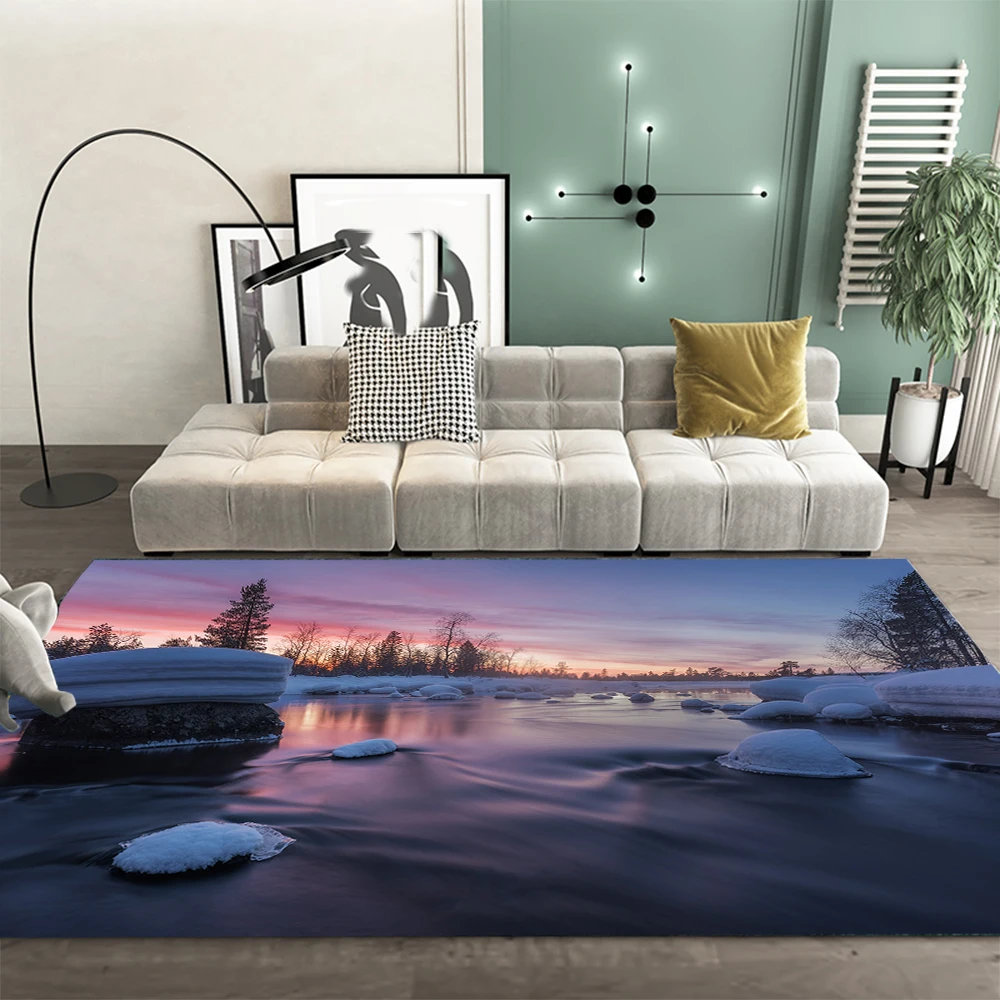 

Ковер с подсолнухами для гостиной, большая декоративная подставка под диван, мягкая звезда, для дома