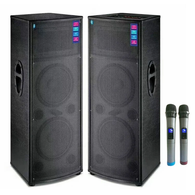 Dj Bass Speaker Active Big Power Professional Stage Speaker Pair Box For Conference Room/weddeing/parties