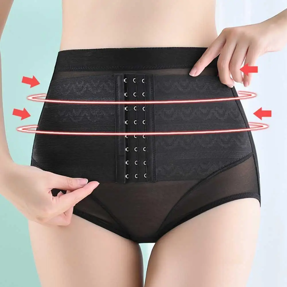 

Women High Waist Belly Panties Body Reinforced Postpartum Recovery Waist And Hip Belly Panties Breathable Comfortable Butt Lift