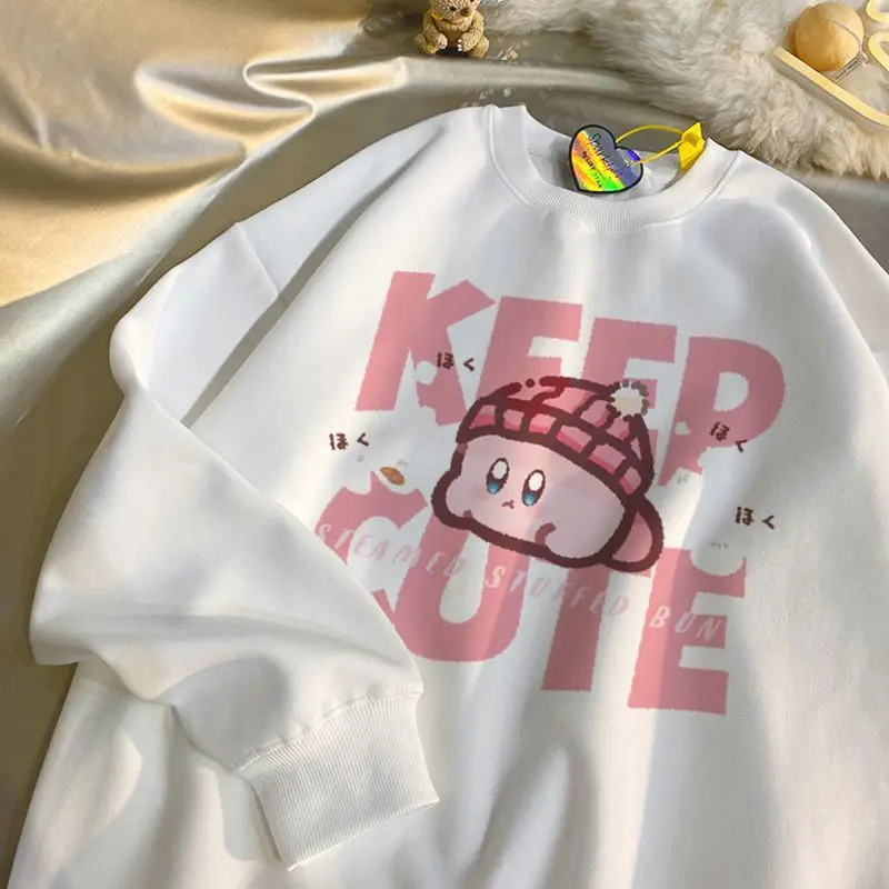 

Kawaii Sanrios Sweater Cute Kribys Cartoon Animation Oversize Thin Top Dress Plush Toys for Girls Gifts