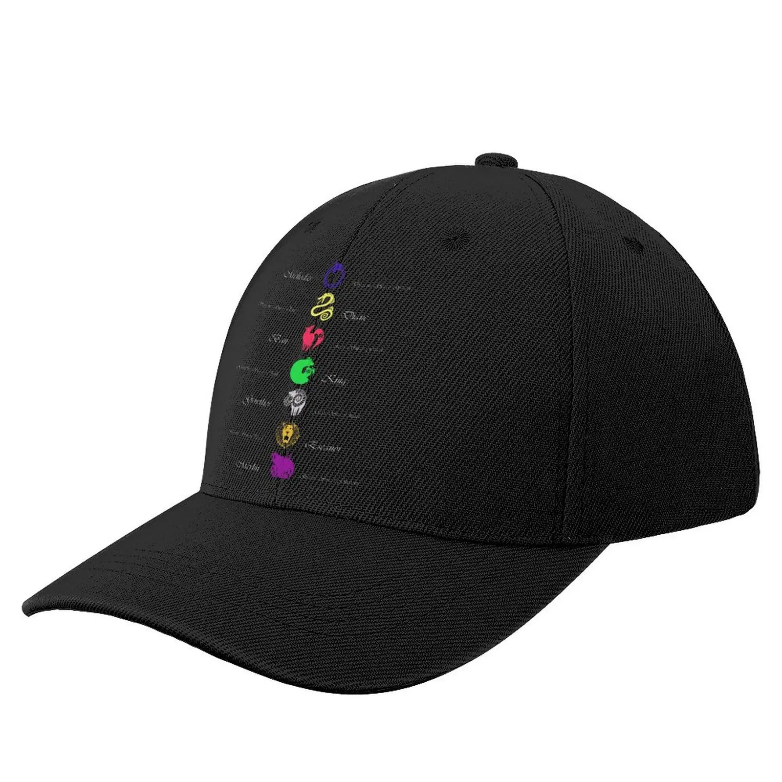 

Meliodas Baseball Cap Seven Deadly Sins Tennis Baseball Hat Uv Protection Polyester Youth Unisex Logo Cap
