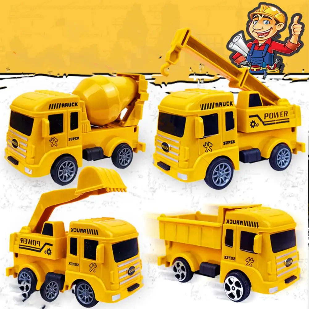 

4 шт./сумка, строительный мини-экскаватор