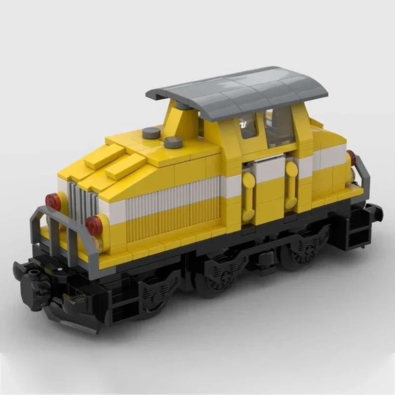 Модель городского поезда Moc Строительные кирпичи DHG 500 C конструкторные модульные
