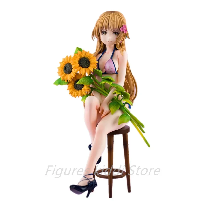 Аниме Daiki Kougyou Himawari Shoujo Momose Kurumi 1/7, фигурки из ПВХ, коллекционные куклы, модели, игрушки, подарки, орнамент, Fgurine