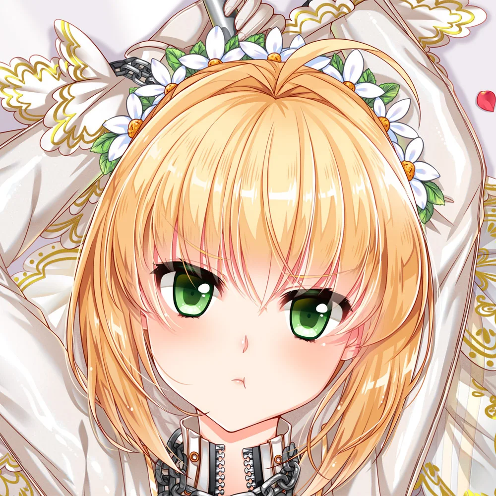 Наволочка для подушки Saber Dakimakura FGO Fate Grand Order наволочка Чехол Otaku на все тело