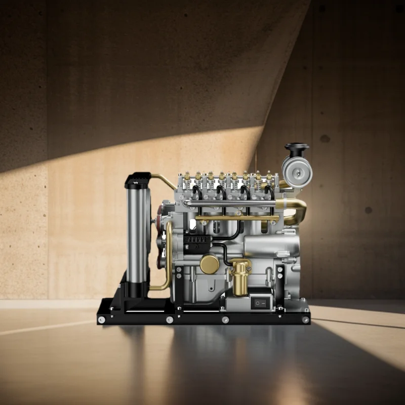 TECHING Мини-модель дизельного двигателя 1/10