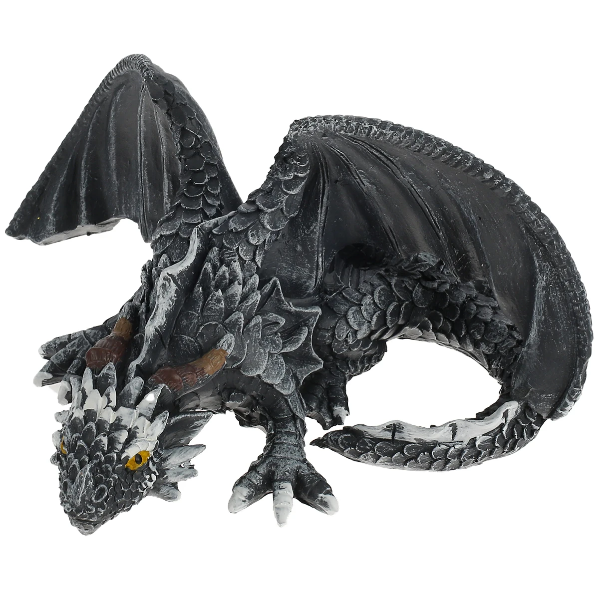 

Big Squatting Dragon Garden Ornaments Resin Dragon Statue Lifelike Dragon Sculpture Dragon Guardian Figurines Outdoor