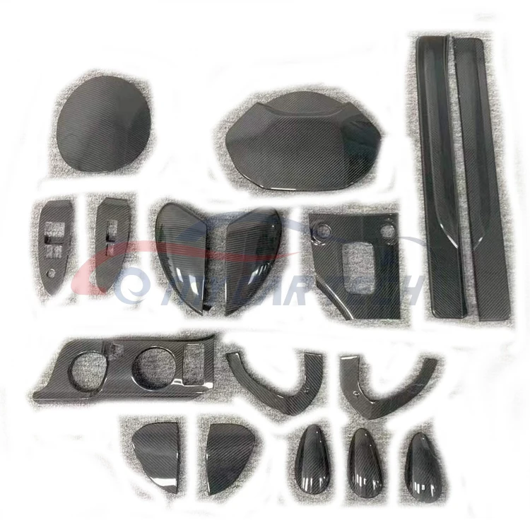 Для N-issan 400Z углеродистый карбонат внутренний комбинезон скребок инструменты