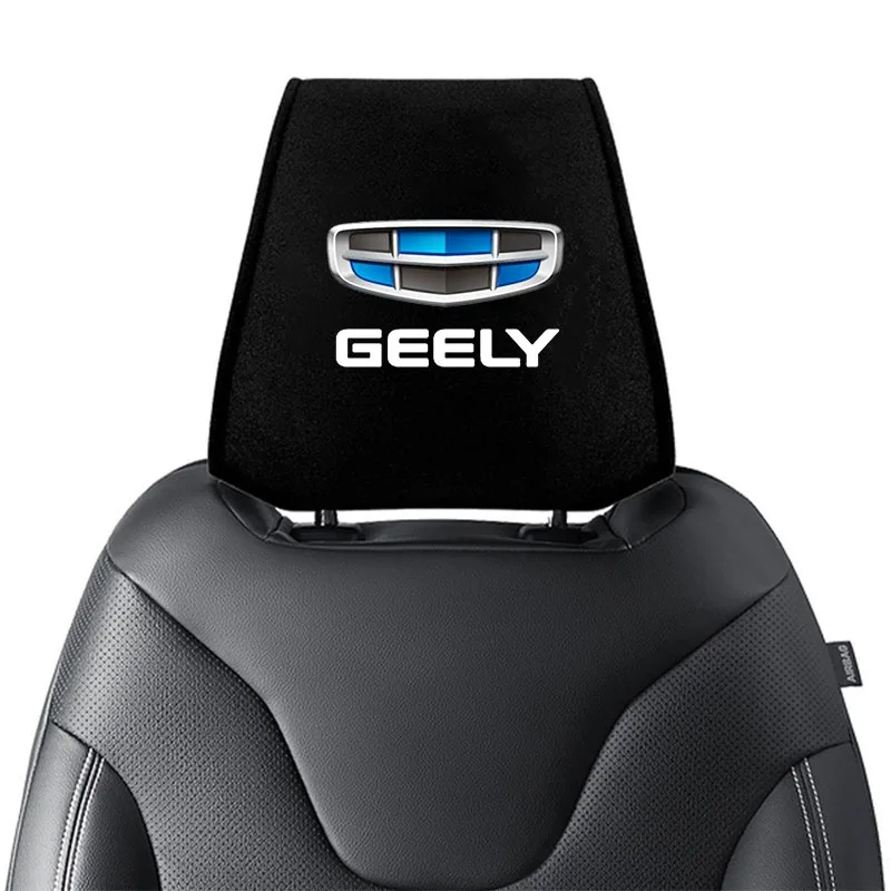 Автомобильный чехол на подголовник с карманом для телефона Geely Геометрия C Emgrand Gc6 Gx3 Ec7 Atlas Coolray Cross NL3 X6 GS автомобильные аксессуары