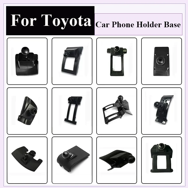 Автомобильный держатель мобильного телефона для Toyota Corolla Camry CHR RAV4 Avalon Prado Highlander