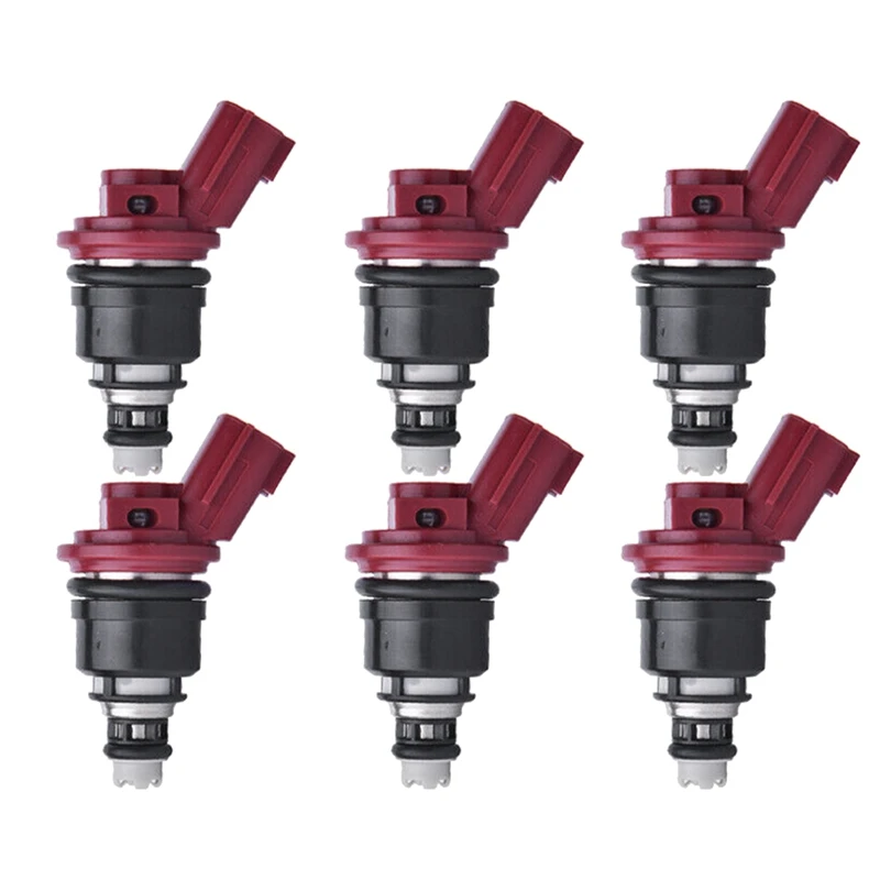

6PCS New Fuel Injector Nozzle 16600-96E01 For Nissan Altima Sentra Maxima Infiniti Q45 J30 G20 1991-2001