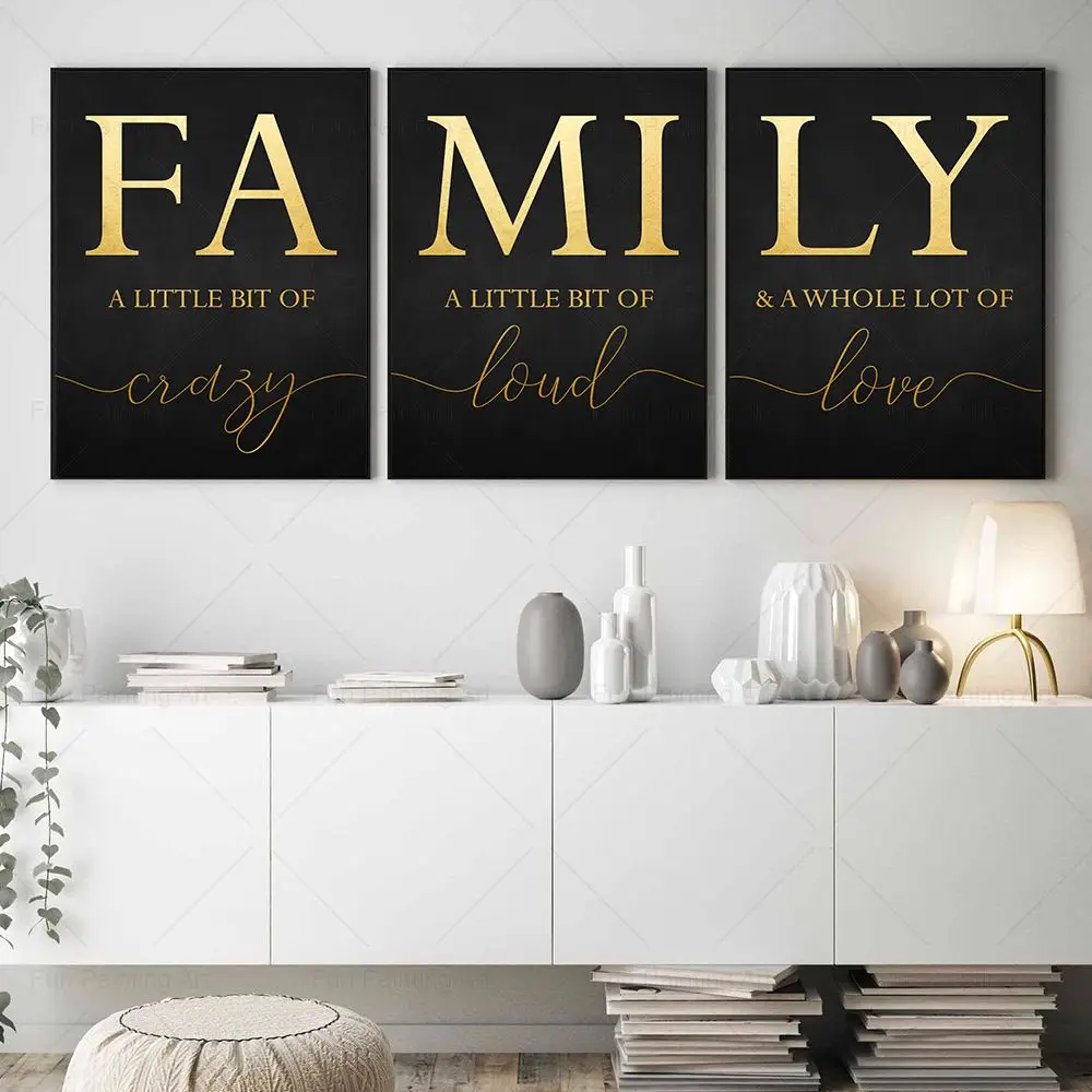 Семейные небольшие сумасшедшие постеры с цитатой Let's Stay Home современные принты