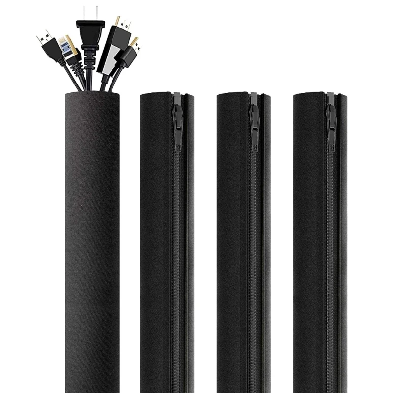 Удобная кабельная муфта на молнии. Решение для прокладки кабелей легкой