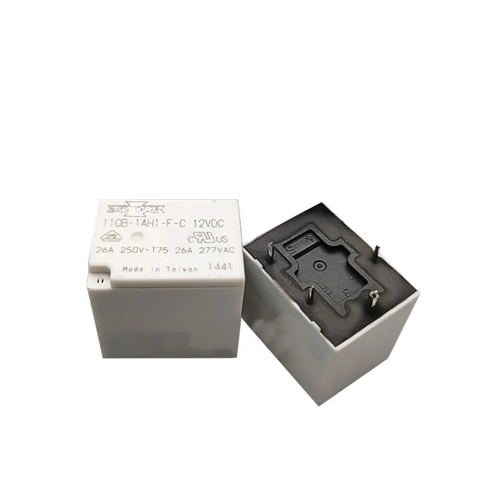 

110B-1AH1-F-C 12VDC реле 26A 4pin