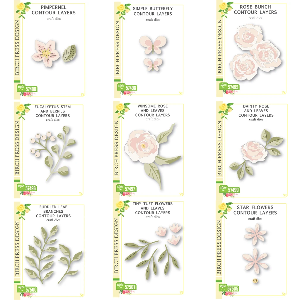 

Новое поступление 2022, металлические Вырубные штампы с цветами, сделай сам, скрапбукинг, тисненые штампы для альбома, рукоделие, изготовлени...